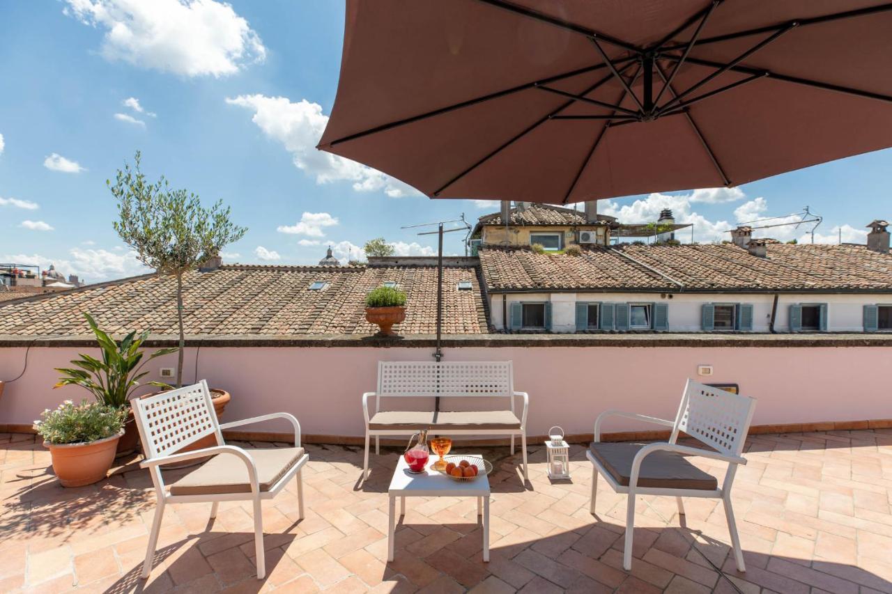 דירות רומא Iflat Penthouse In Campo De' Fiori מראה חיצוני תמונה