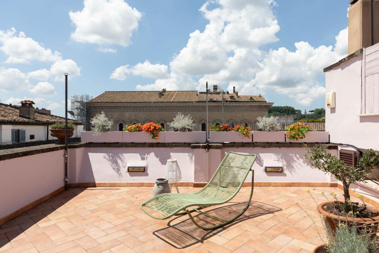 דירות רומא Iflat Penthouse In Campo De' Fiori מראה חיצוני תמונה