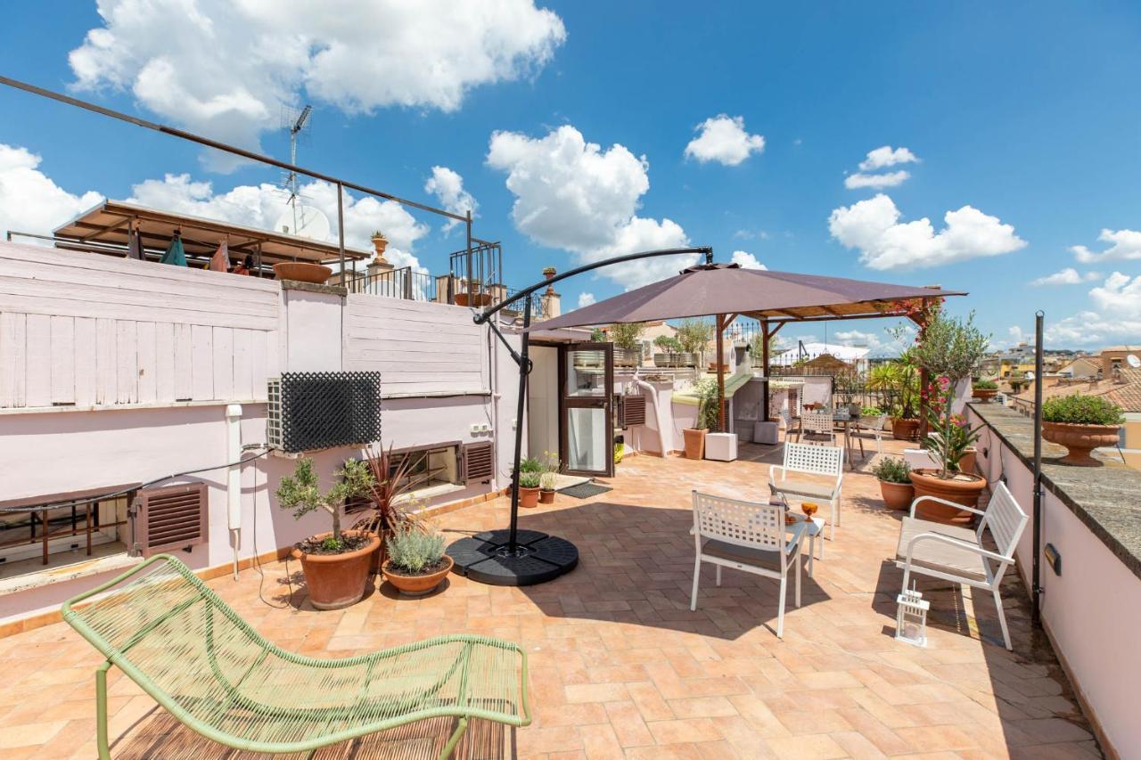 דירות רומא Iflat Penthouse In Campo De' Fiori מראה חיצוני תמונה