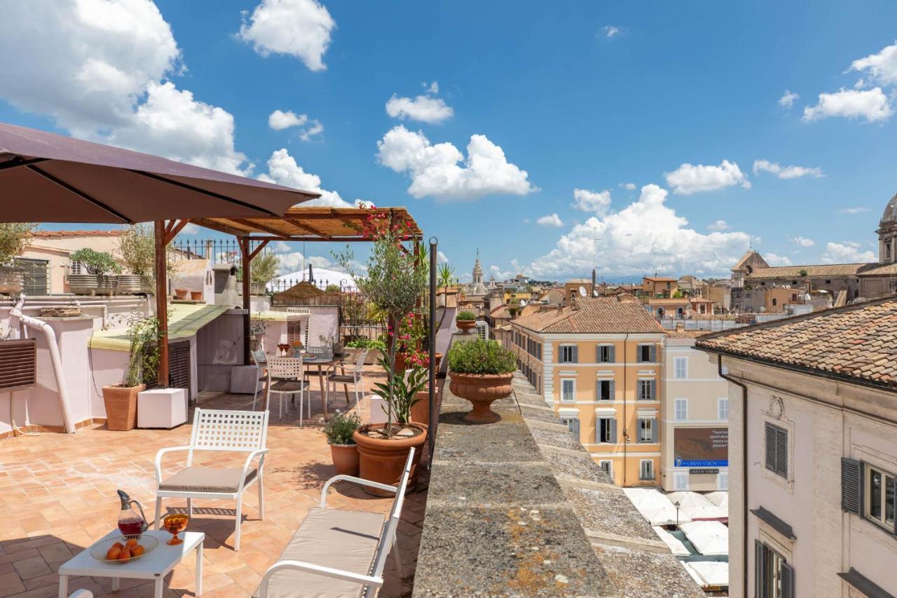 דירות רומא Iflat Penthouse In Campo De' Fiori מראה חיצוני תמונה