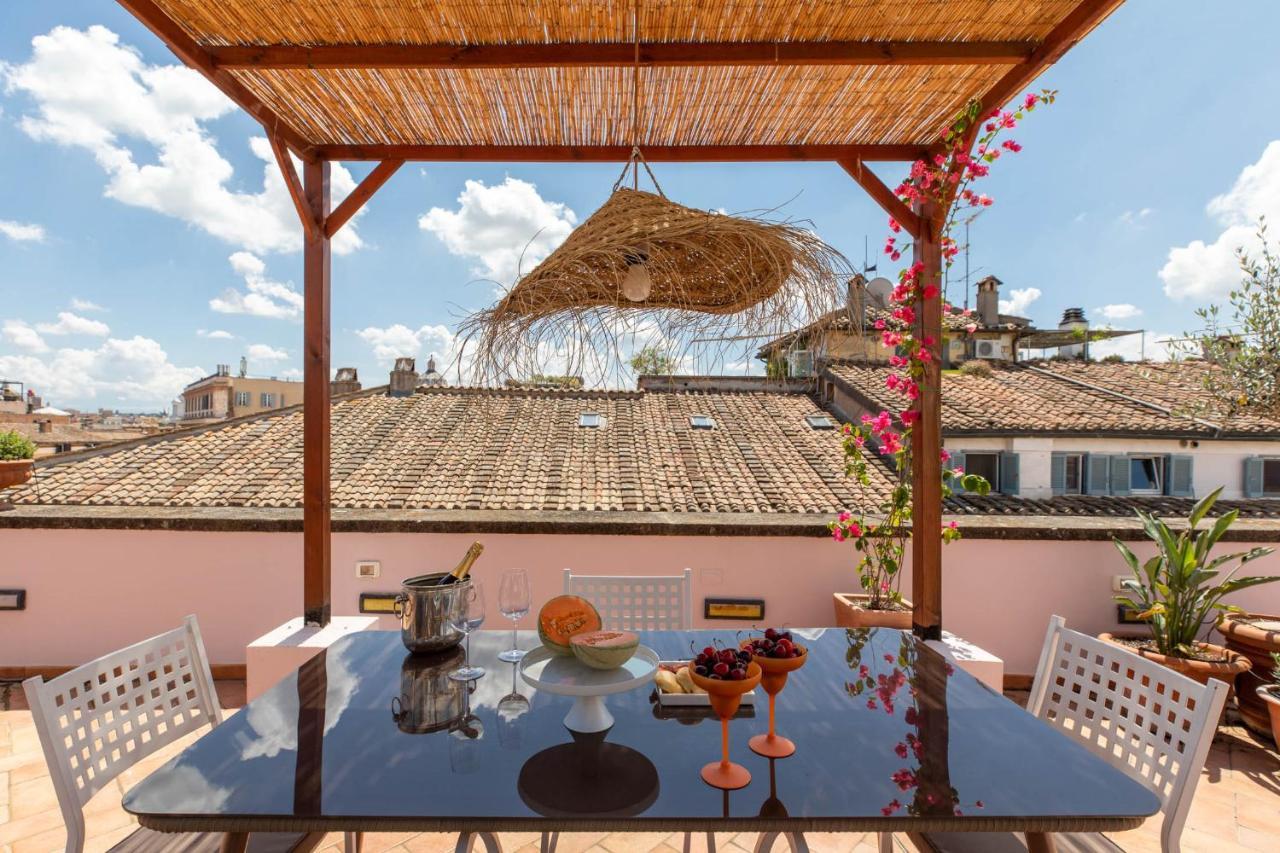 דירות רומא Iflat Penthouse In Campo De' Fiori מראה חיצוני תמונה